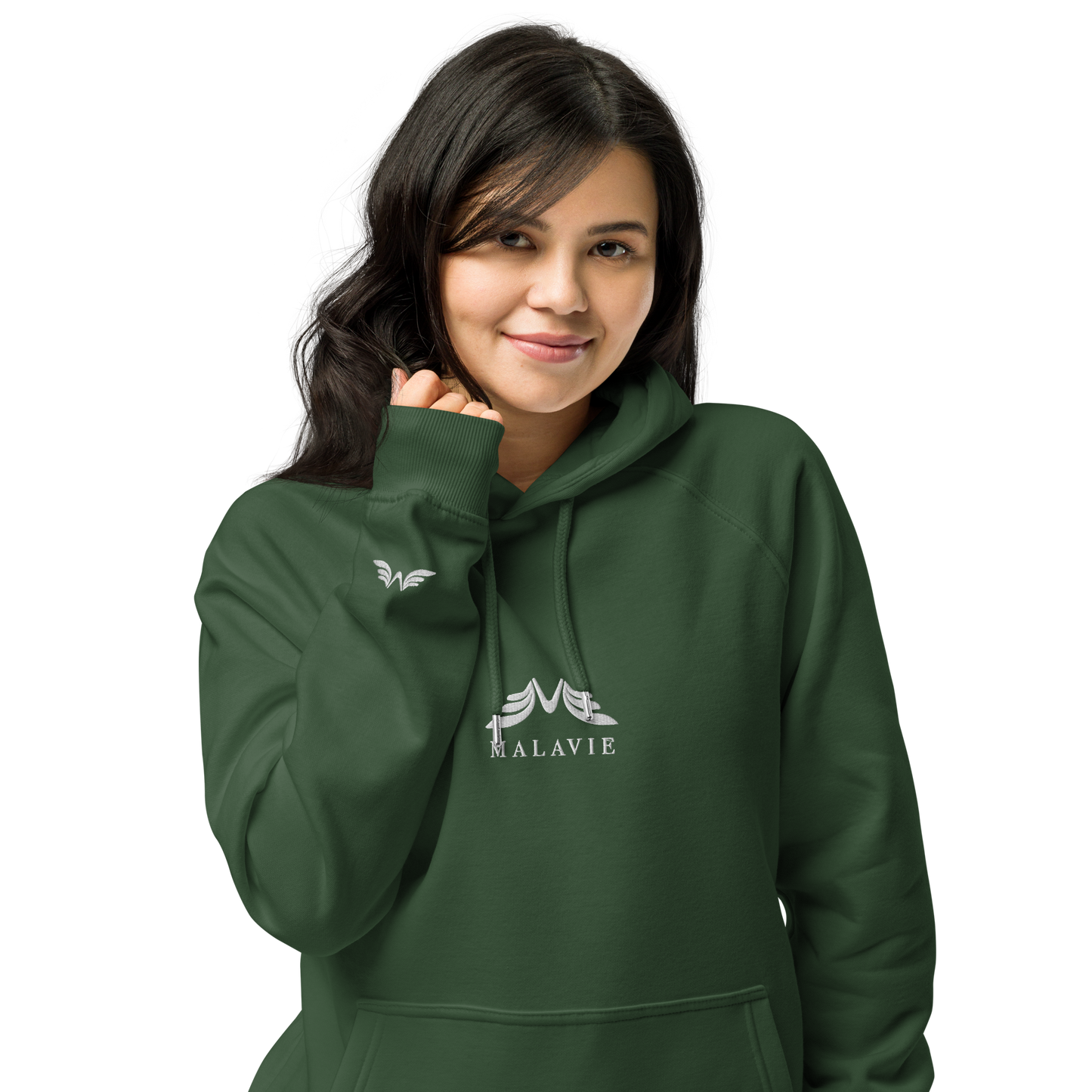 Sudadera con capucha eco unisex malavie